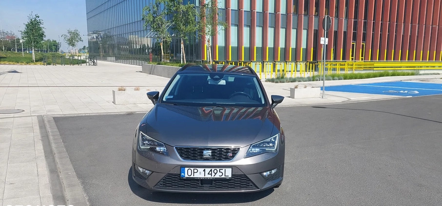 Seat Leon cena 56900 przebieg: 80300, rok produkcji 2016 z Opole małe 211